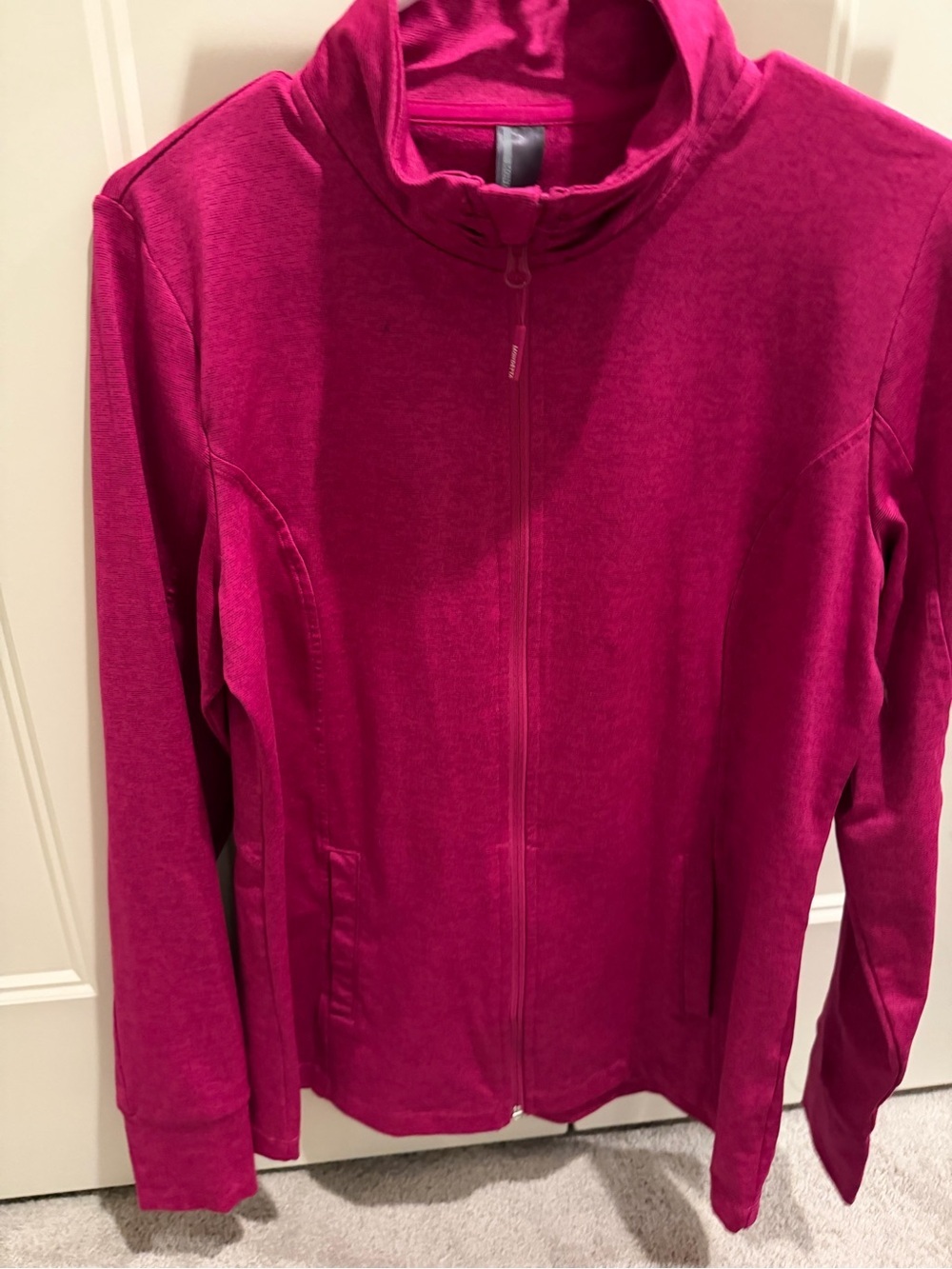 Mondetta Fuchsia Full-Zip Utility Jacket - Picture 3 of 4